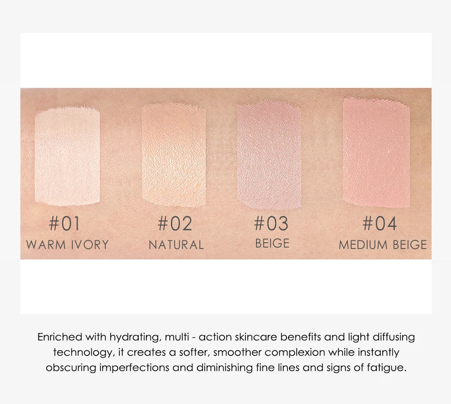 Wholesale FOCALLURE Waterproof High Coverage Face Concealer Cream Lasting Scar Acne Cover Moisturizing Liquid Foundation Makeup