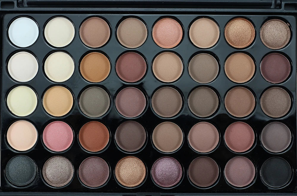 Popfeel Brand 123 Color Eye Shadow Pearlescent Matt Eye Shadow Blush Foundation Eye Shadow Makeup Pan Makeup