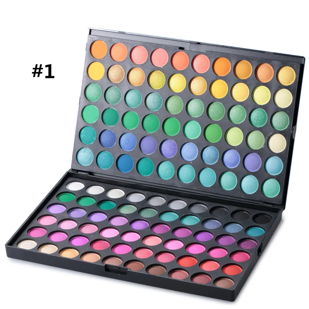 Makeup Set Kit 120 Color Eye Makeup Waterproof Make up Nude Eye Shadow Palette Glitter Matte Pigmented Powder Pressed Eyeshadow