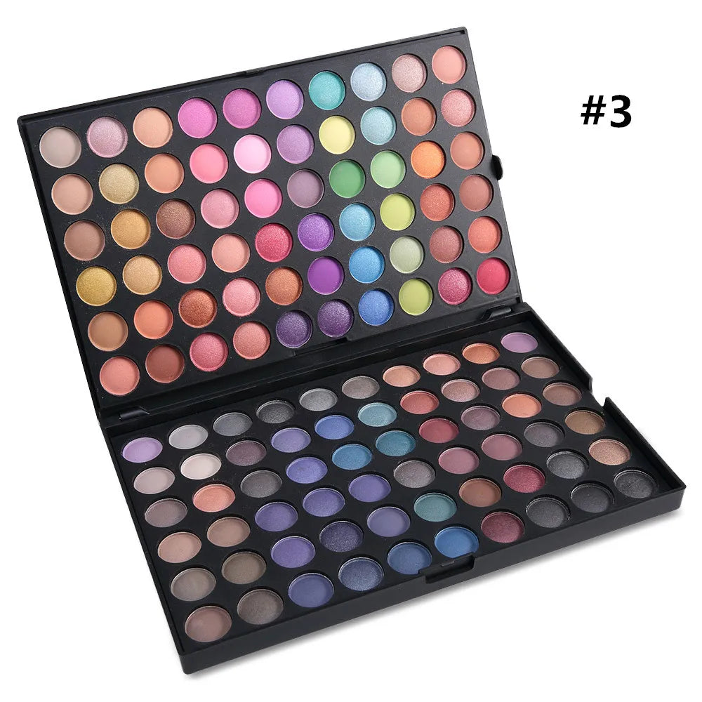 Makeup Set Kit 120 Color Eye Makeup Waterproof Make up Nude Eye Shadow Palette Glitter Matte Pigmented Powder Pressed Eyeshadow
