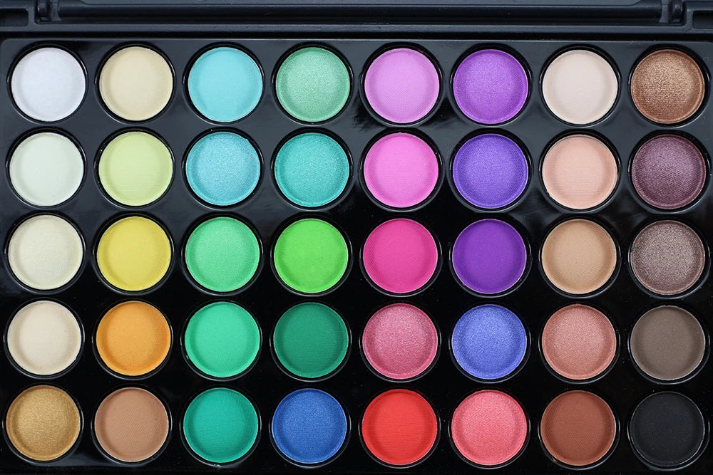 Popfeel Brand 123 Color Eye Shadow Pearlescent Matt Eye Shadow Blush Foundation Eye Shadow Makeup Pan Makeup