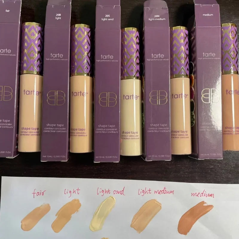 Original Concealer Light Medium Concealer Liquid Concealer Dark Circles Acne Marks Moisturizing Brighten Contour Shape Tape