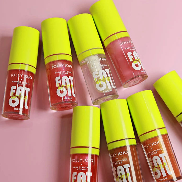 Nude Brown Plumping Lip Gloss Long-lasting Moisturizing Non-stick Cup Water-light Jelly Lip Oil Women Lips Care Makeup Cosmetics