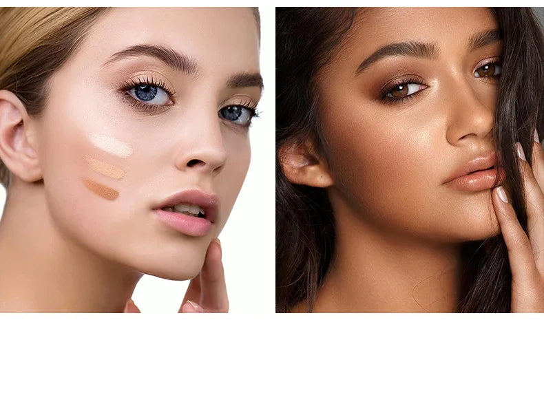 Waterproof Matte Face Liquid Foundation 30ml Full Coverage Whitening Face Concealer Makeup Base Cream Cosmetics for Women