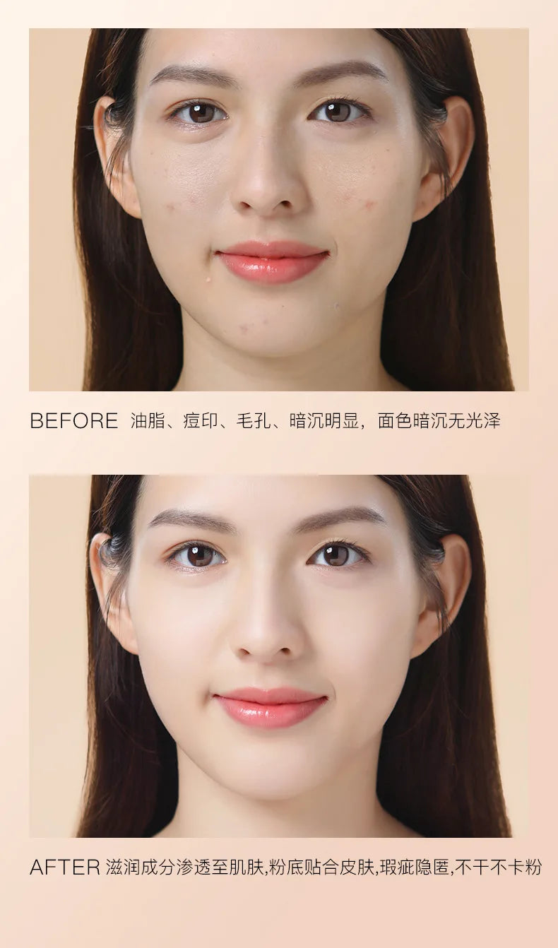 NOVO Professional new liquid foundation concealer cream 2 in 1 face base korean lasting makep 30ml private label
