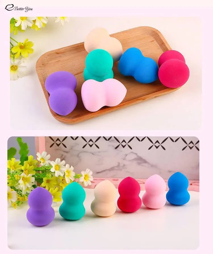 3/5/10pcs Mini Gourd Powder Puff Makeup Egg Sponge Egg Dry and Wet Ultra Soft Makeup Egg Makeup-Puff Cosmetic Puff Makeup Tools