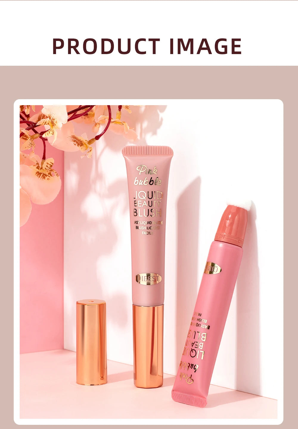 Makeup Multi-use Contour Blush Stick Brighten Cheek Cosmetic Soft Smooth Face Liquid Blusher Natural Bronzers Highlighters Tint