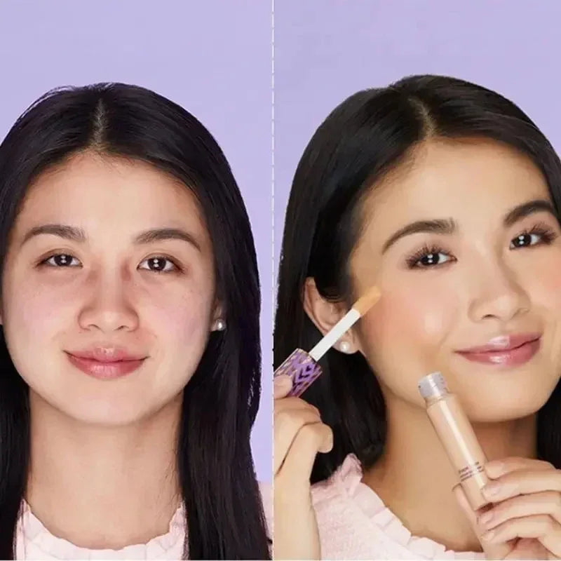 Liquid Foundation Concealer Women Face Makeup Waterproof Oil-Control Concealer Base Cream Cover Dark Circles Contour Liquid