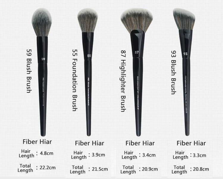 SP-B Series Makeup Brushes Soft Fluffy For Cosmetic Beauty Foundation Powder Eyeshadow Concealer Blending Blush Makeup Brush