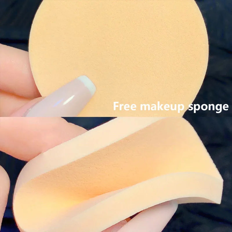 Pressed Powder White Brighten Transparent Oil Control Concealer Lasting Natural Face Makeup Setting Powder Waterproof Cosmetic