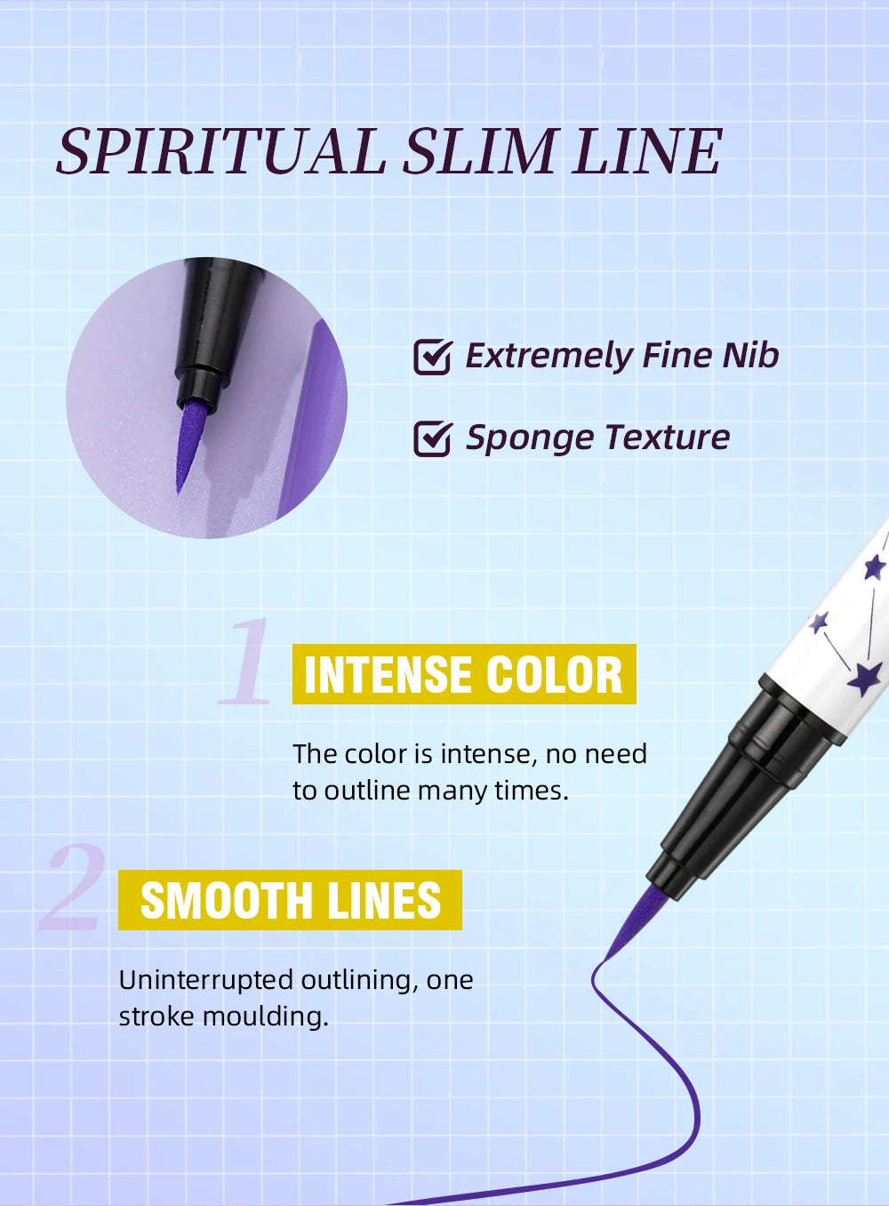 Ultra-Thin Black Eyeliner Pencil Waterproof Long Lasting Smooth 12 Colors Colorful Liquid Eyeliner High Makeup Pigment Eye Liner