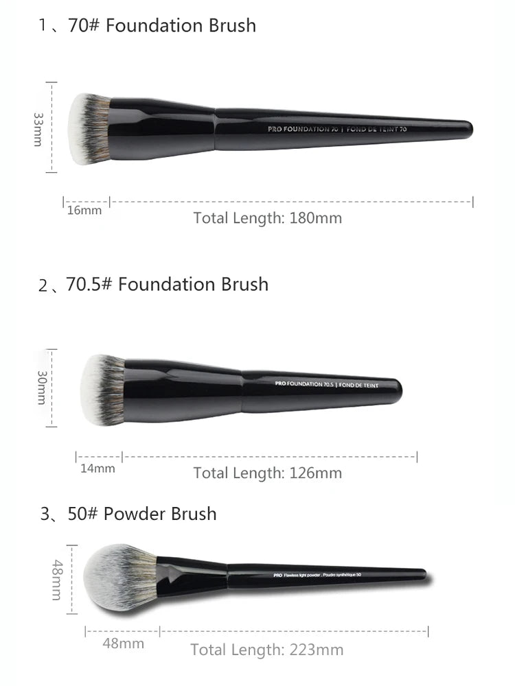 SP-B Series Makeup Brushes Soft Fluffy For Cosmetic Beauty Foundation Powder Eyeshadow Concealer Blending Blush Makeup Brush