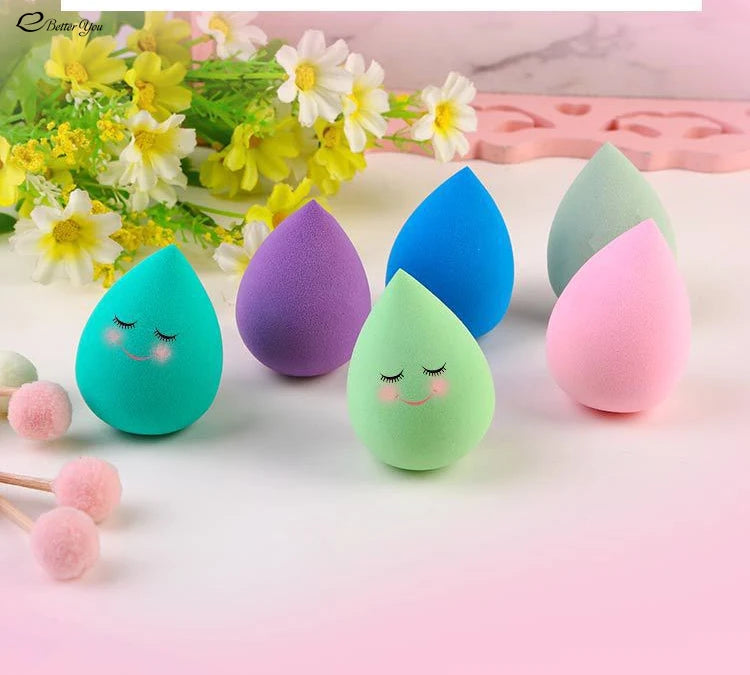 3/5/10pcs Mini Gourd Powder Puff Makeup Egg Sponge Egg Dry and Wet Ultra Soft Makeup Egg Makeup-Puff Cosmetic Puff Makeup Tools