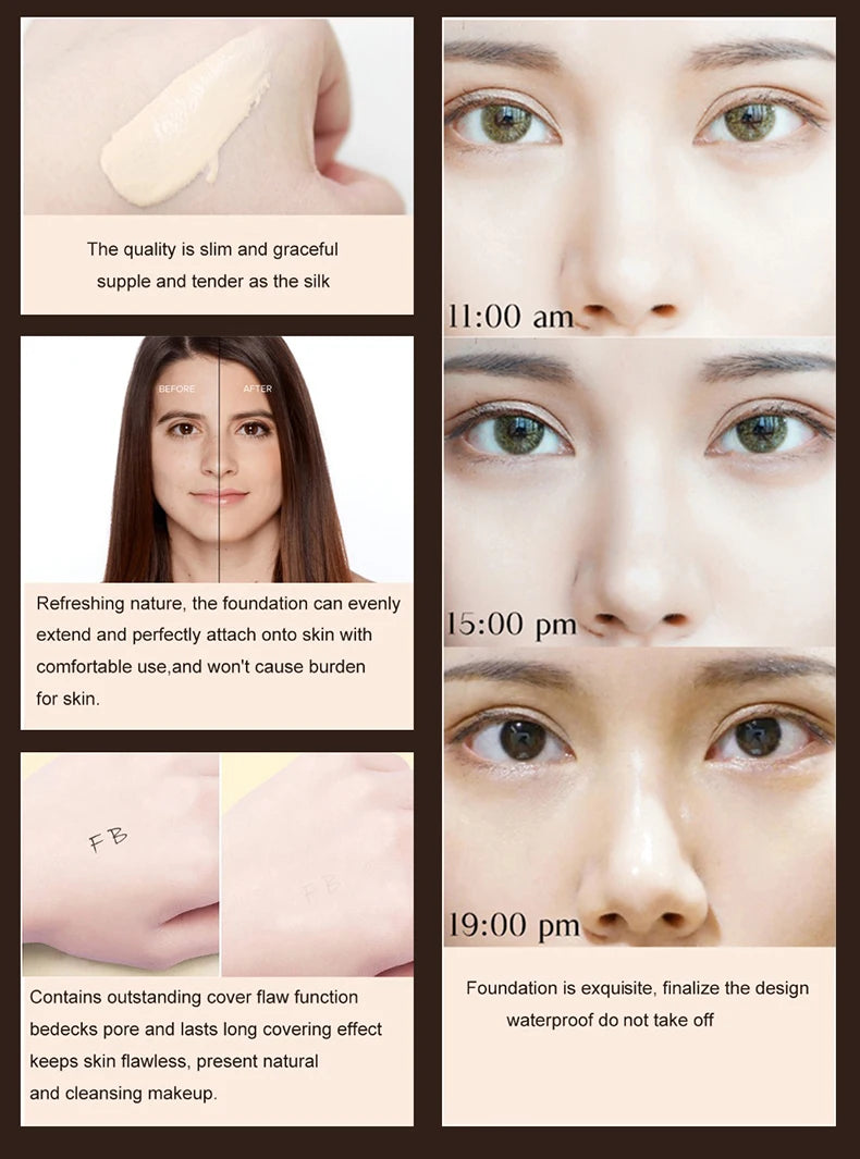 Fenty Pro Filt'r Soft Matte Longwear Foundation Full Coverage Longwear Hydrating Waterproof Liquid Face Concealer