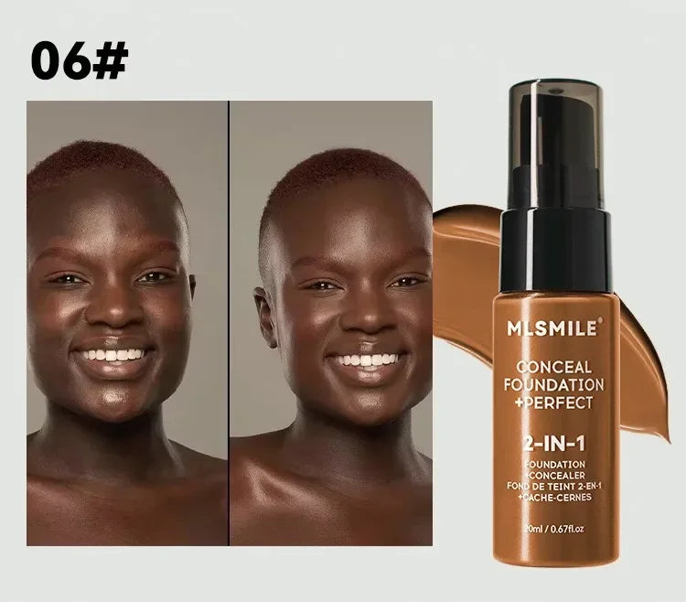 Waterproof Face Foundation Cream Oil-Control Matte BBCream Lasting  Liquid Concealer Full Coverage Matte Base Face Makeup Women